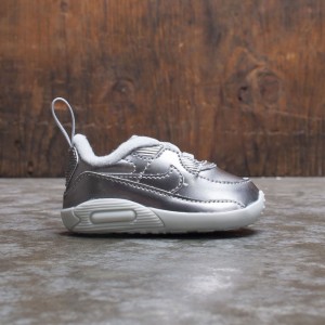 Nike Toddlers Max 90 Crib Qs (chrome / chrome-pure platinum-white)