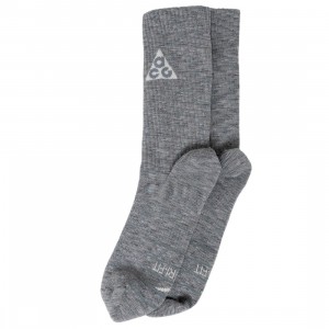 Nike Men Acg Kelley Ridge 2.0 Socks (cool grey / light bone)