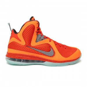 Nike Men Lebron 9 (total orange / reflect silver-team orange)