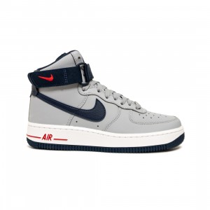 Nike Women Air Force 1 High (wolf grey / college navy-university red)