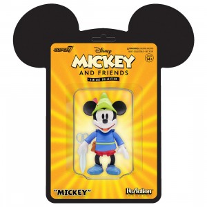 Super7 Disney Brave Little Tailor Mickey Mouse Figure (yellow)