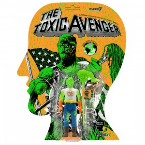 Super7 x Brain Dead x The Toxic Avenger Reaction Glow Figure (green)