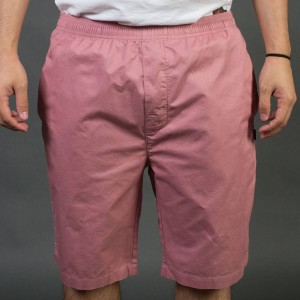 Stussy Men Light Twill Beach Shorts (pink)