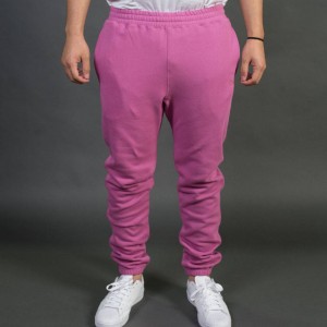 Stussy Men Stock Fleece Pants (pink)