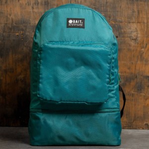 BAIT Lightweight Packable And Detachable Sneaker Nylon Backpack (teal / turqoise)