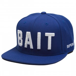 BAIT Logo Snapback Cap (blue / royal)