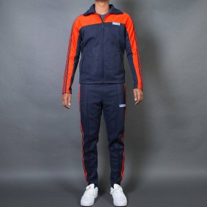 Adidas Men Originals OG Tracksuit (navy / legend ink / bold orange)