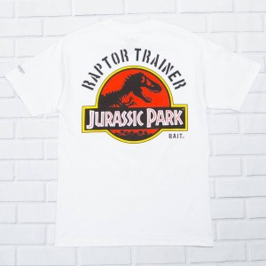 BAIT x Jurassic Park Men Raptor Trainer Tee (white)