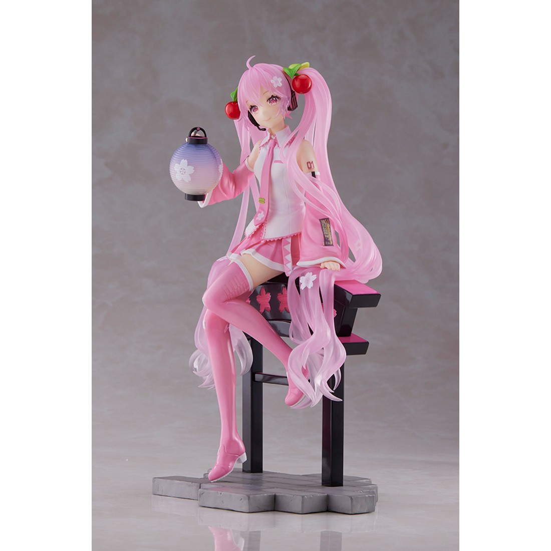 Anime Figures Pvc Doll Collection Blue Short Hair In Pink Sakura Skirt  Japanese Cartoon Figurine Doll For Toys Collection  Fruugo BE