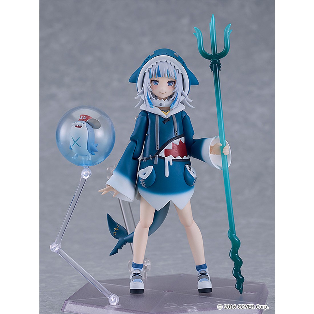 Max Factory Figma Hololive Production Gawr Gura Figure blue