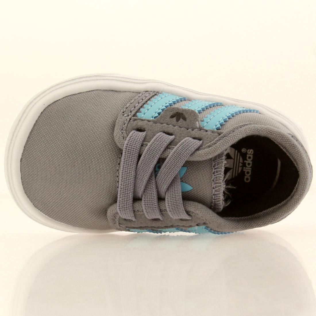 Adidas Skate Toddlers Seeley I gray light aqua core black Adidas Skate Toddlers Seeley I gray light aqua core black