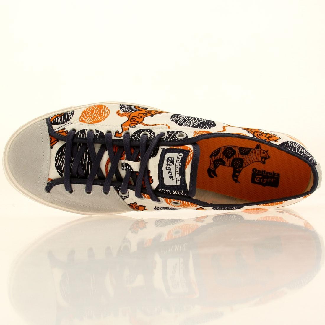 Onitsuka Tiger x Makumo Men Badminton Yamabuki white navy