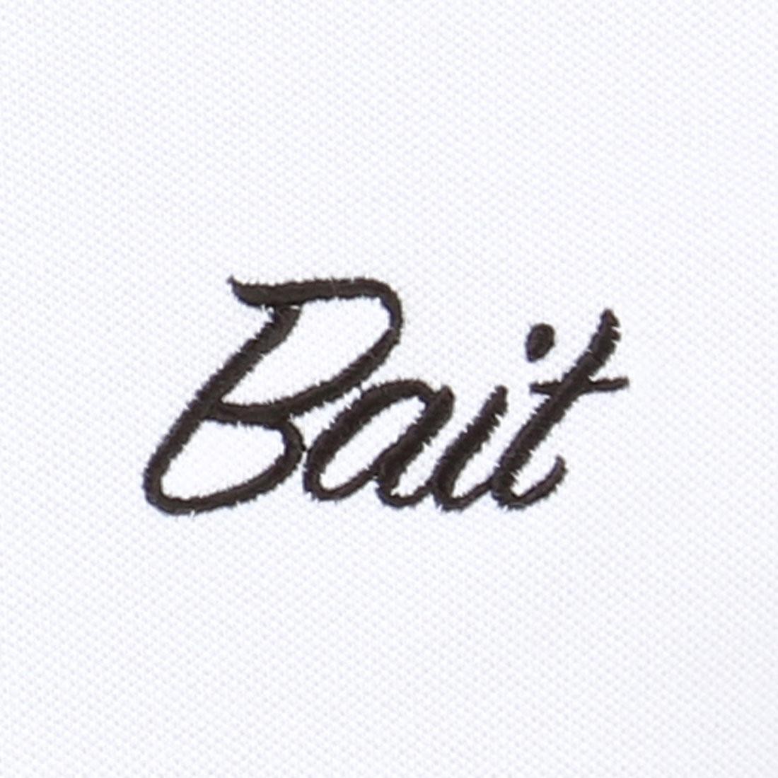 logo-print contrast polo shirt