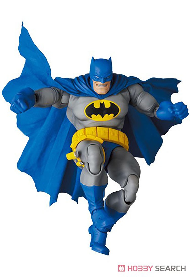 Medicom MAFEX The Dark Knight Returns Batman Blue Ver. And Robin Figures  blue