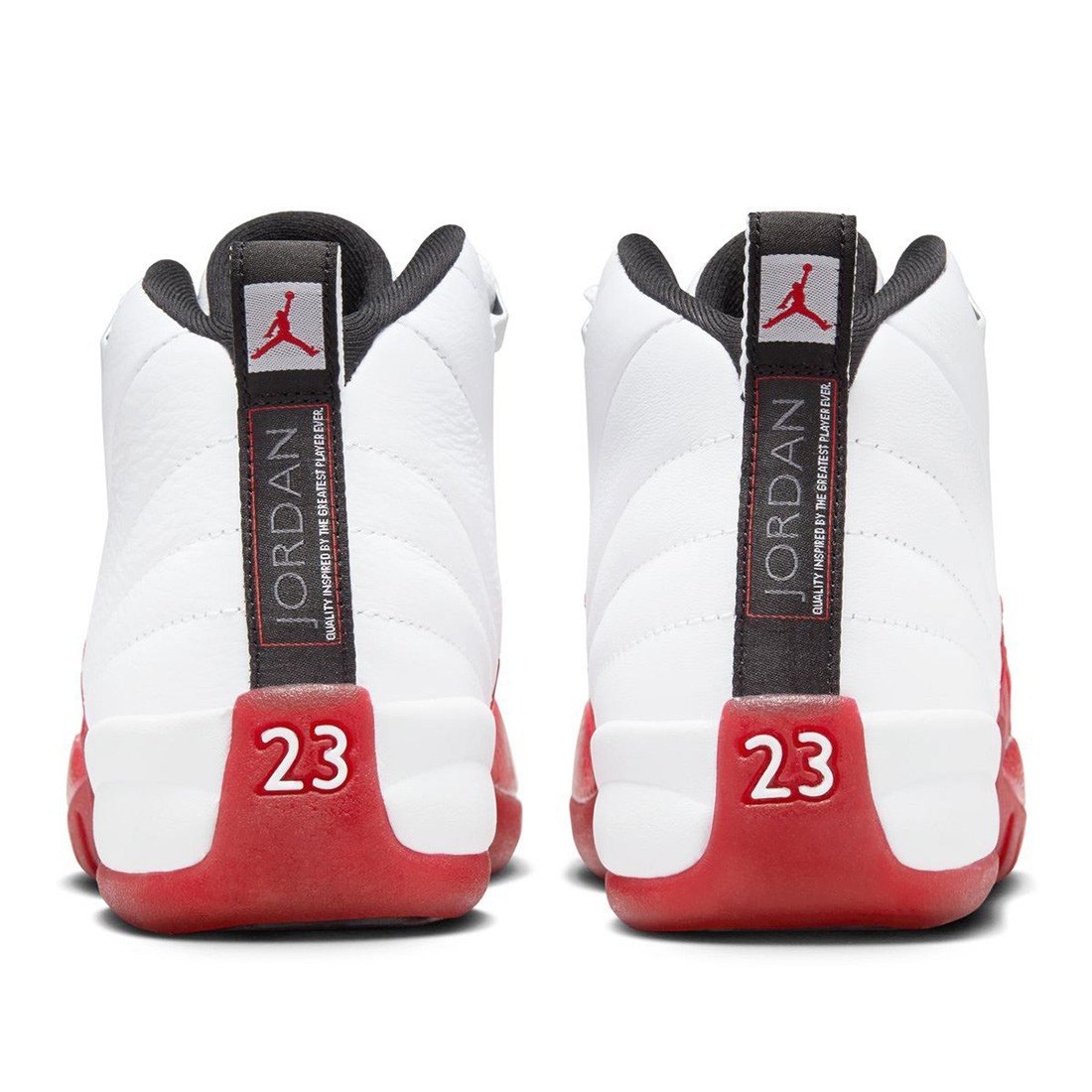 jordan big kids air jordan 12 retro white black varsity red