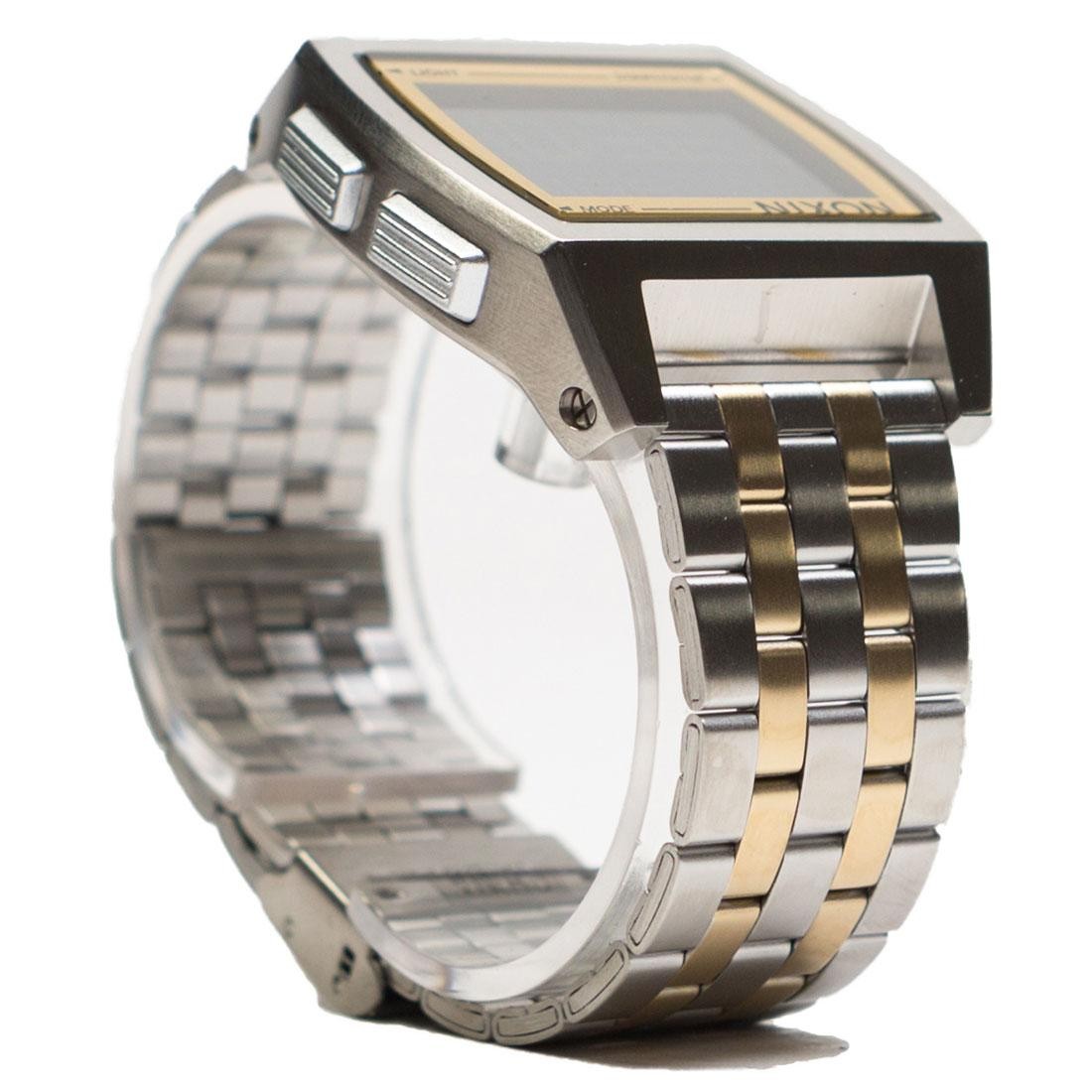 Nixon Base Watch (silver / light gold)