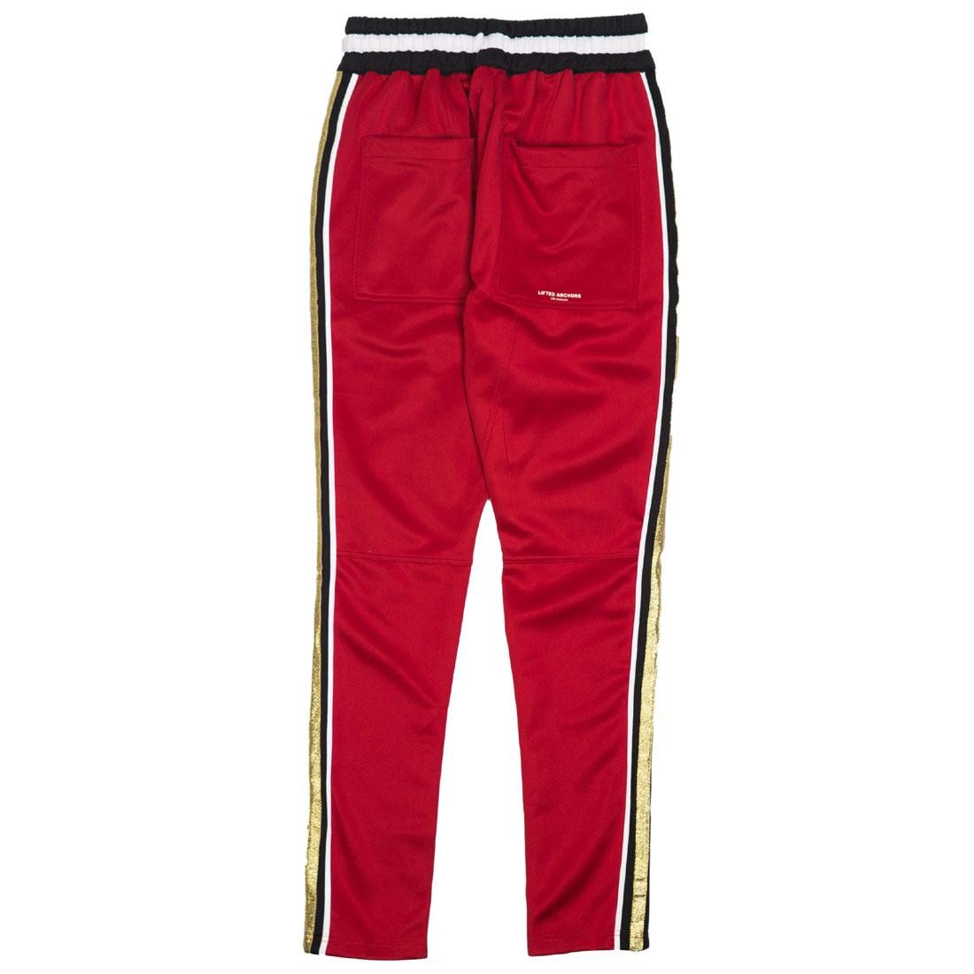 Lifted Anchors Men Jenner Track Pants - BAIT Exclusive red gold