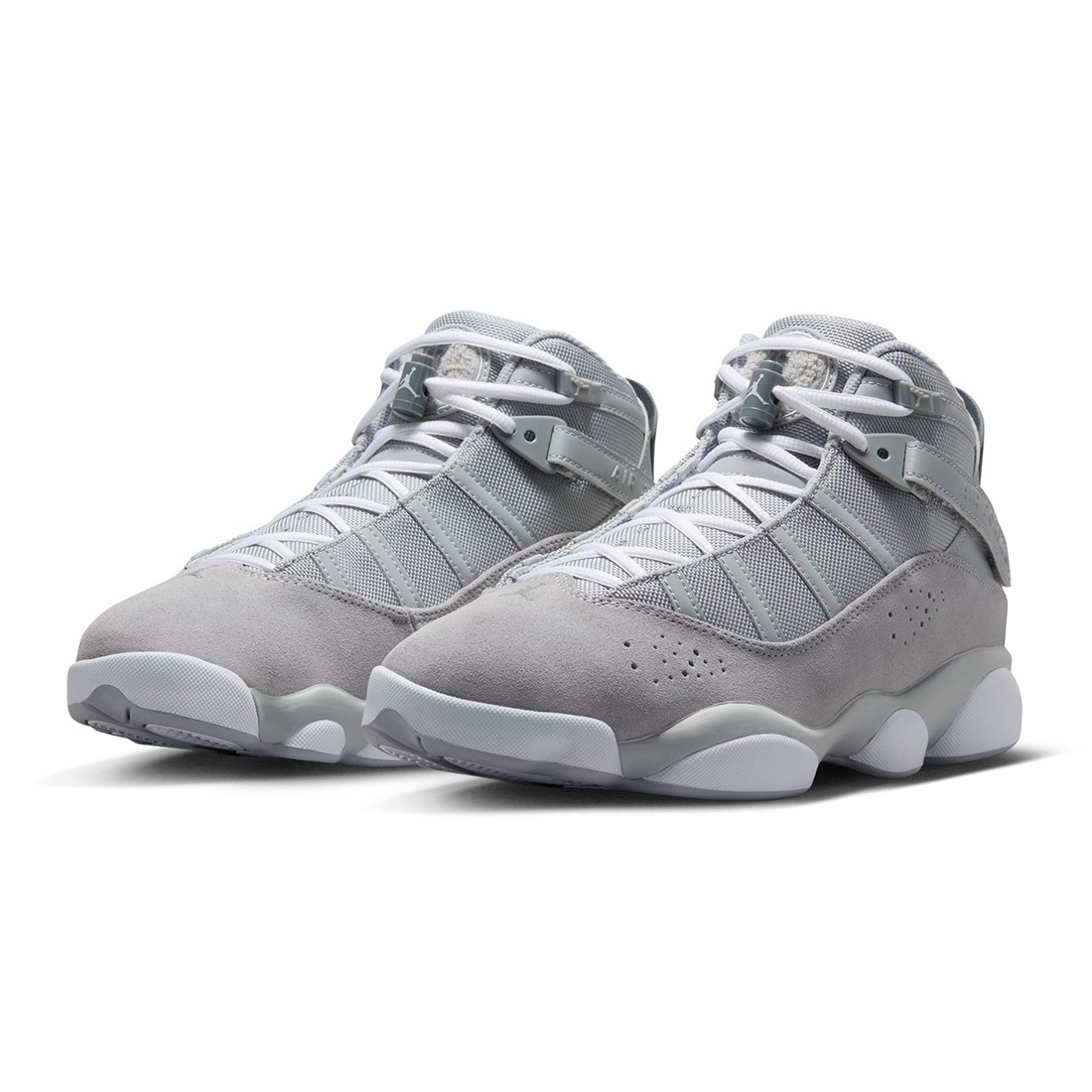Gray jordan 6 rings sales