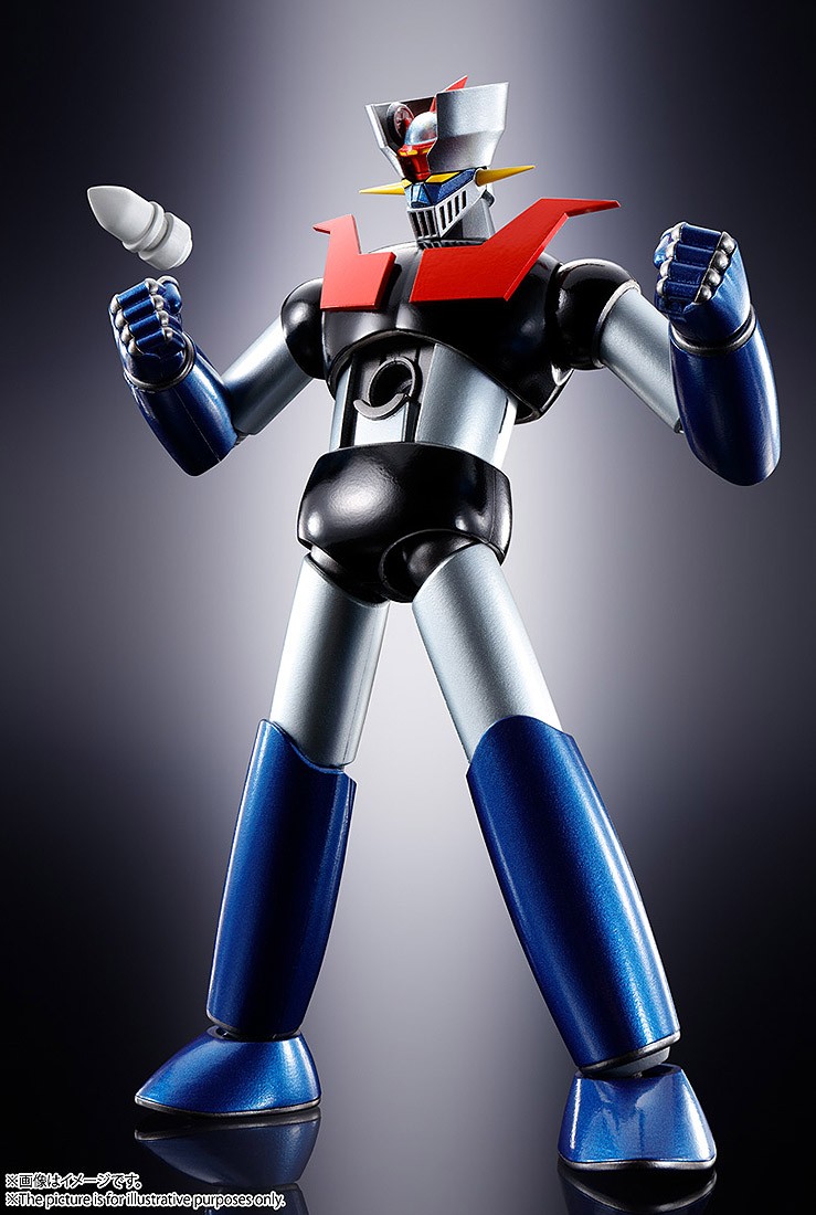 Bandai Soul Of Chogokin Mazinger Z GX-105 Mazinger Z Kakumei Shinka Figure  (red)
