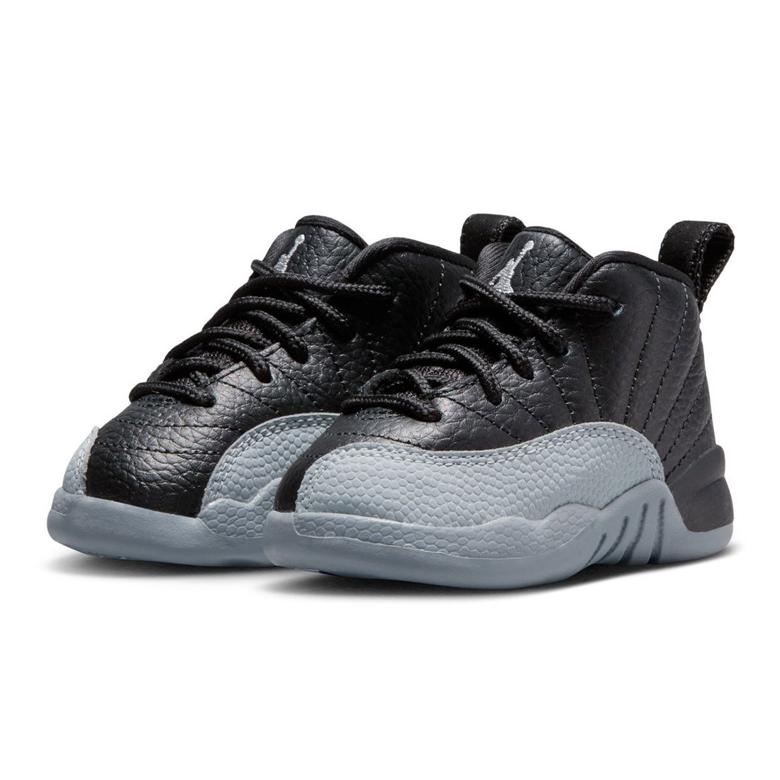 jordan toddlers jordan 12 retro black wolf grey white