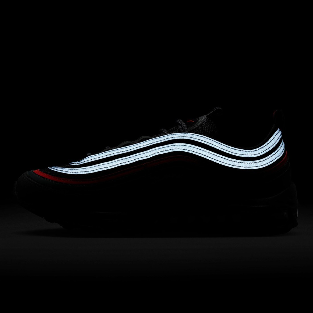 Mens black and white air max 97 sales