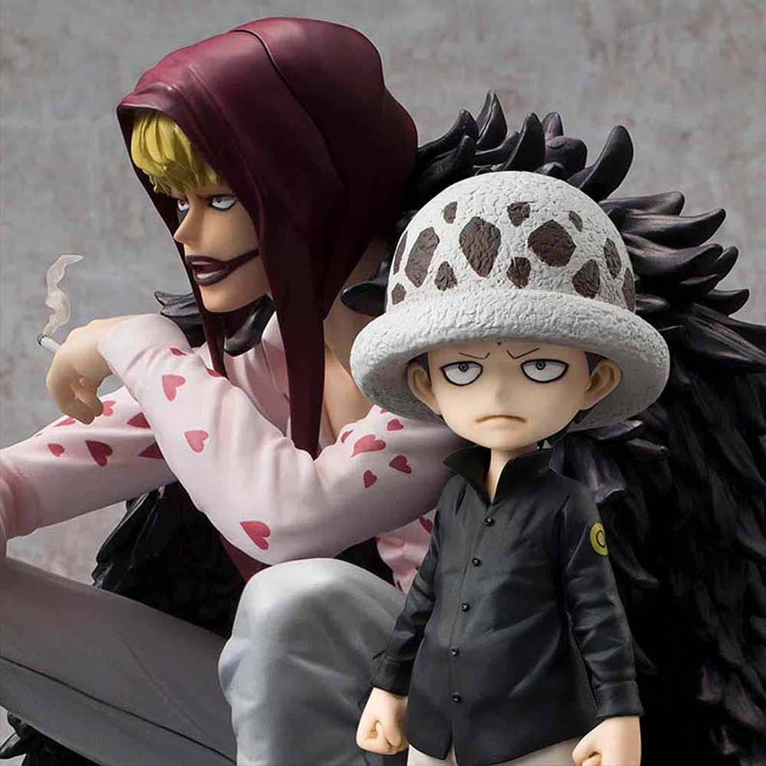 MegaHouse One Piece Portrait of Pirates Corazon And Law Limited
