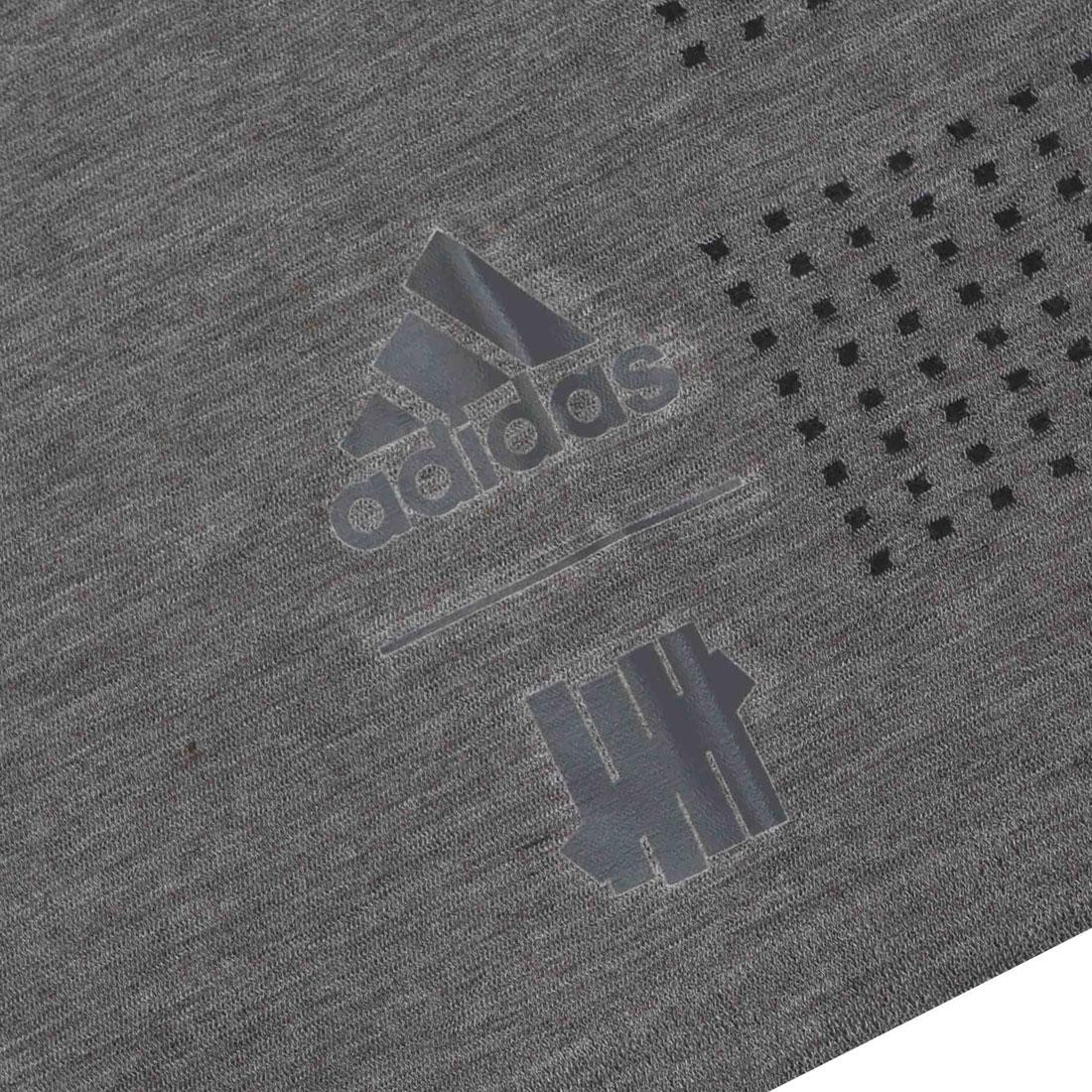 Adidas x Undefeated Men Primeknit Long Sleeve Tee gray cinder utility black