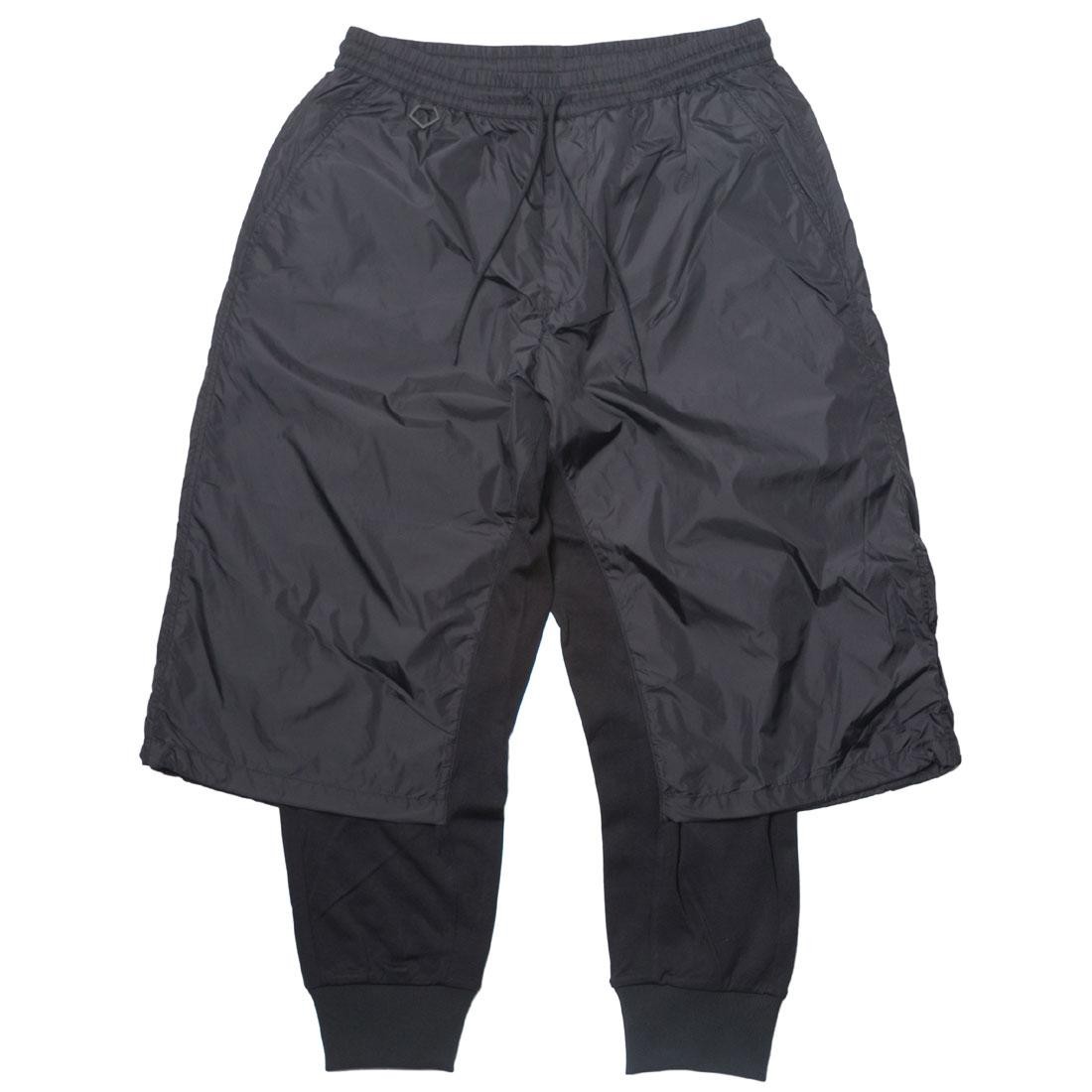 Adidas Y-3 Men Nylon Mix Track Pants black