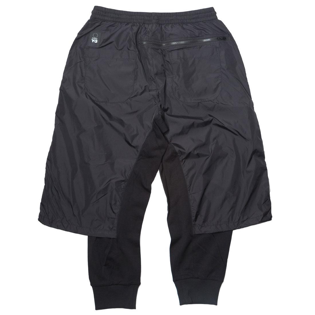 Adidas Y-3 Men Nylon Mix Track Pants black