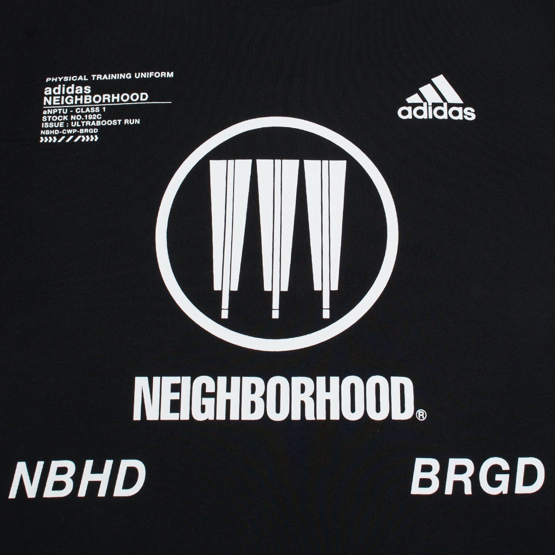 Adidas x Neighborhood Men SSL NBHD Tee black