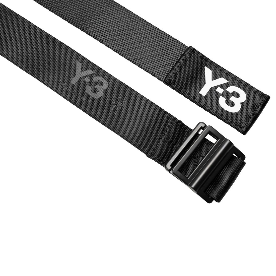 Y-3 Black Reflective Belt Y-3