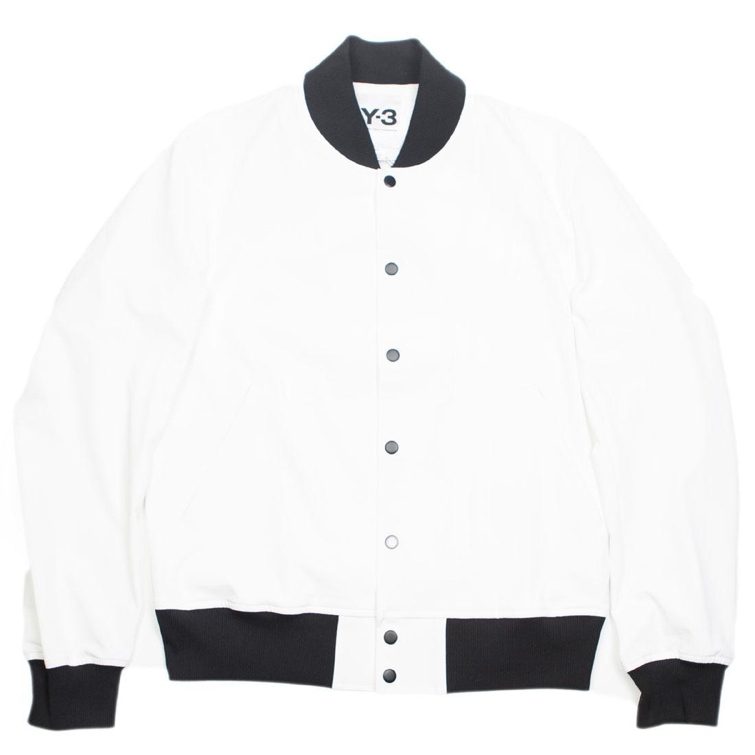 Negen Omleiding Waarnemen 3 Men PU Bomber Jacket white black - adidas originals xplr mens pants size  e 42x28 - Adidas Y