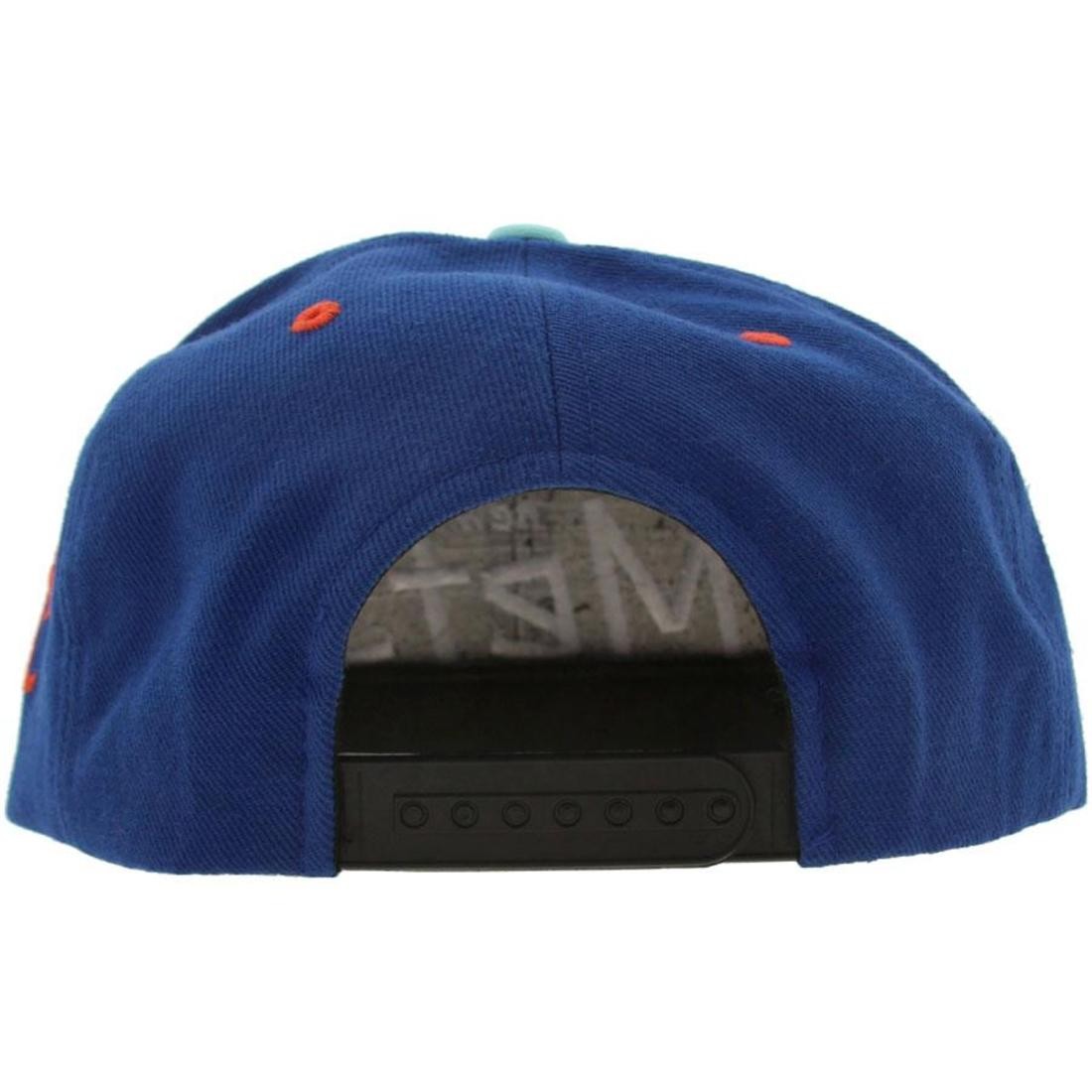 American Needle New York Mets Retro Snapback Cap Royal/Orange