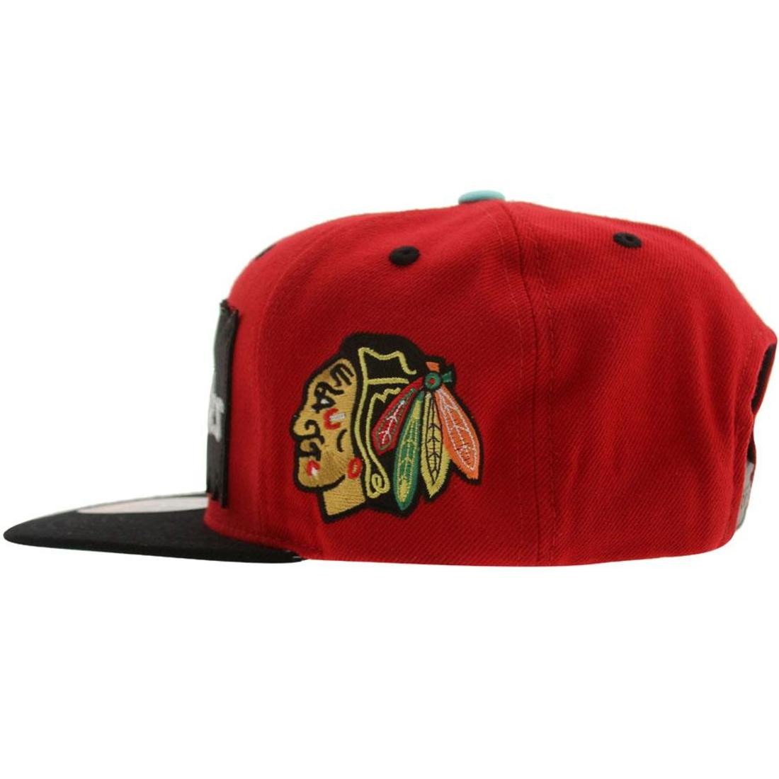 Youth Cream/Red Chicago Blackhawks Deadstock Snapback Hat