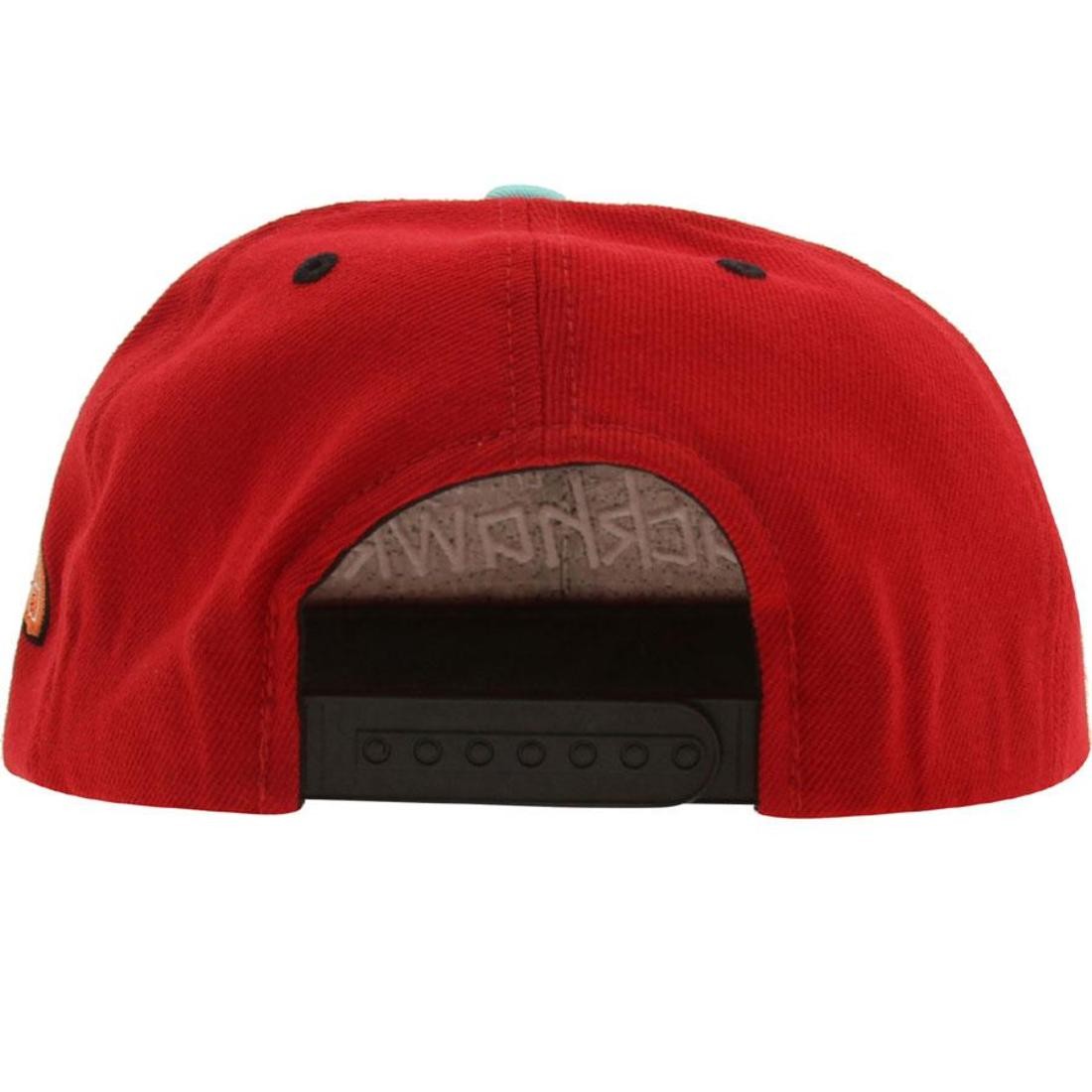 Bait x NHL x American Needle San Jose Sharks NHL Retro Snapback Cap (Black / Turquoise)