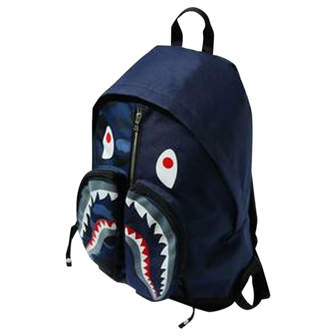 BAPE Blue Camo Medium Day Pack Backpack A Bathing Ape