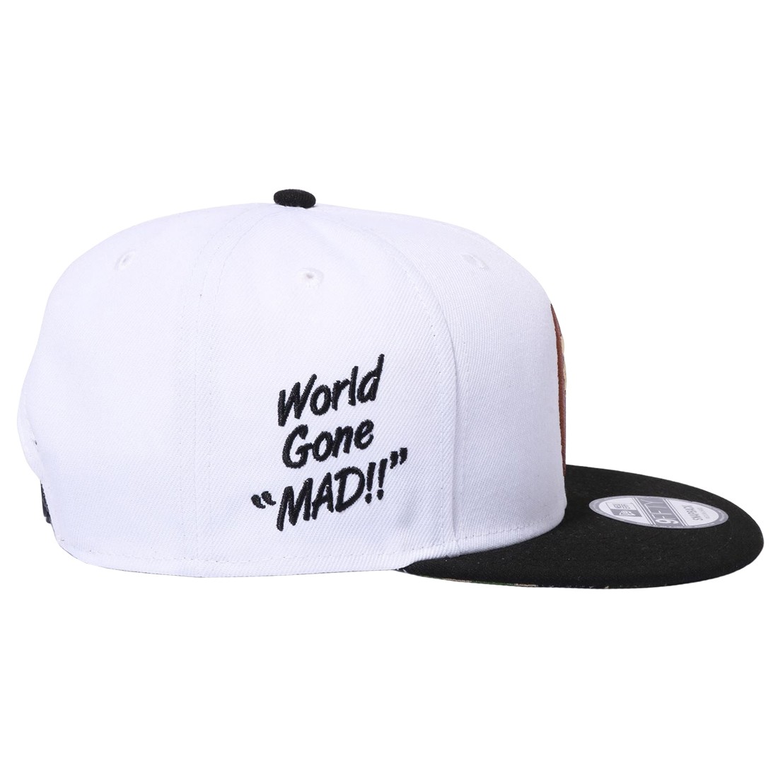 A Bathing Ape Ape Head New Ear 9 Fifty Cap white
