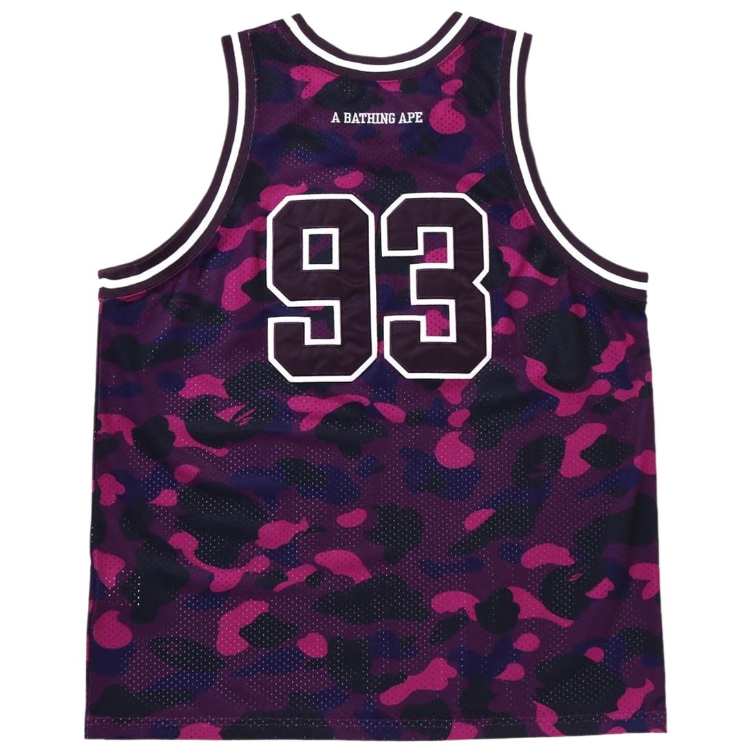 Bape Color Camo Bape Basketball Tank Top 'Red' | Men's Size M