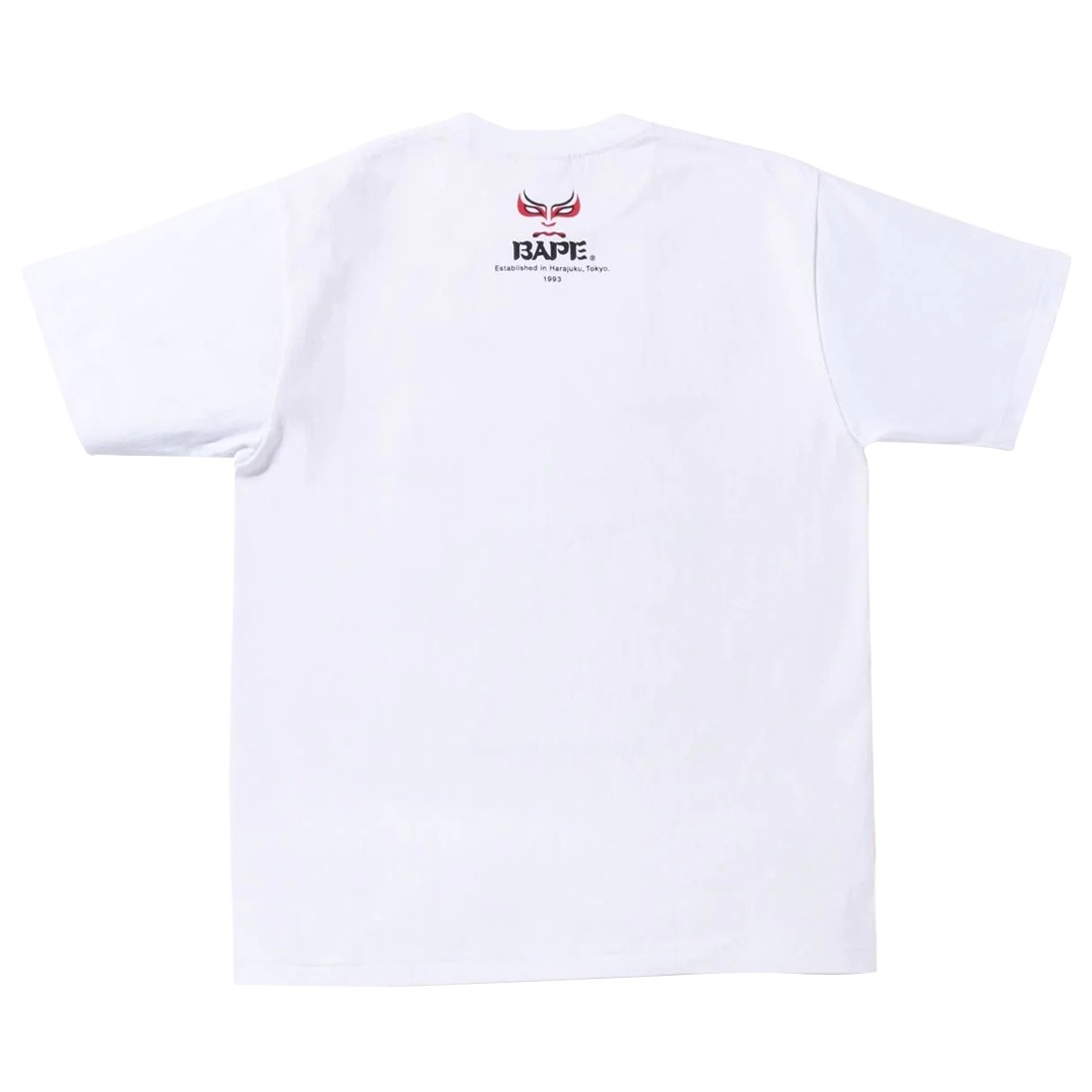A Bathing Ape Men Japan Culture Kabuki Tee white