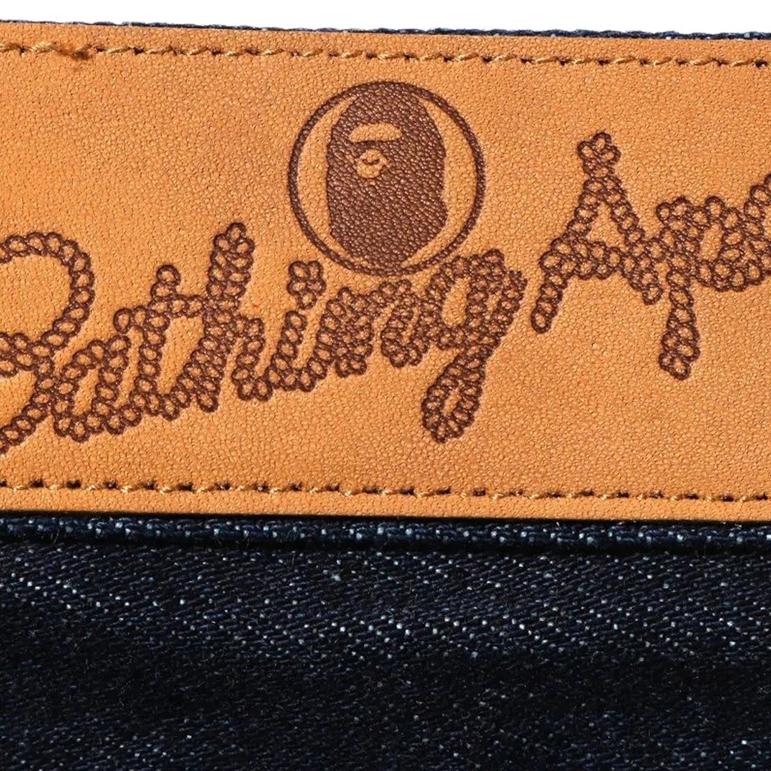 BAPE: Indigo Shark Jeans