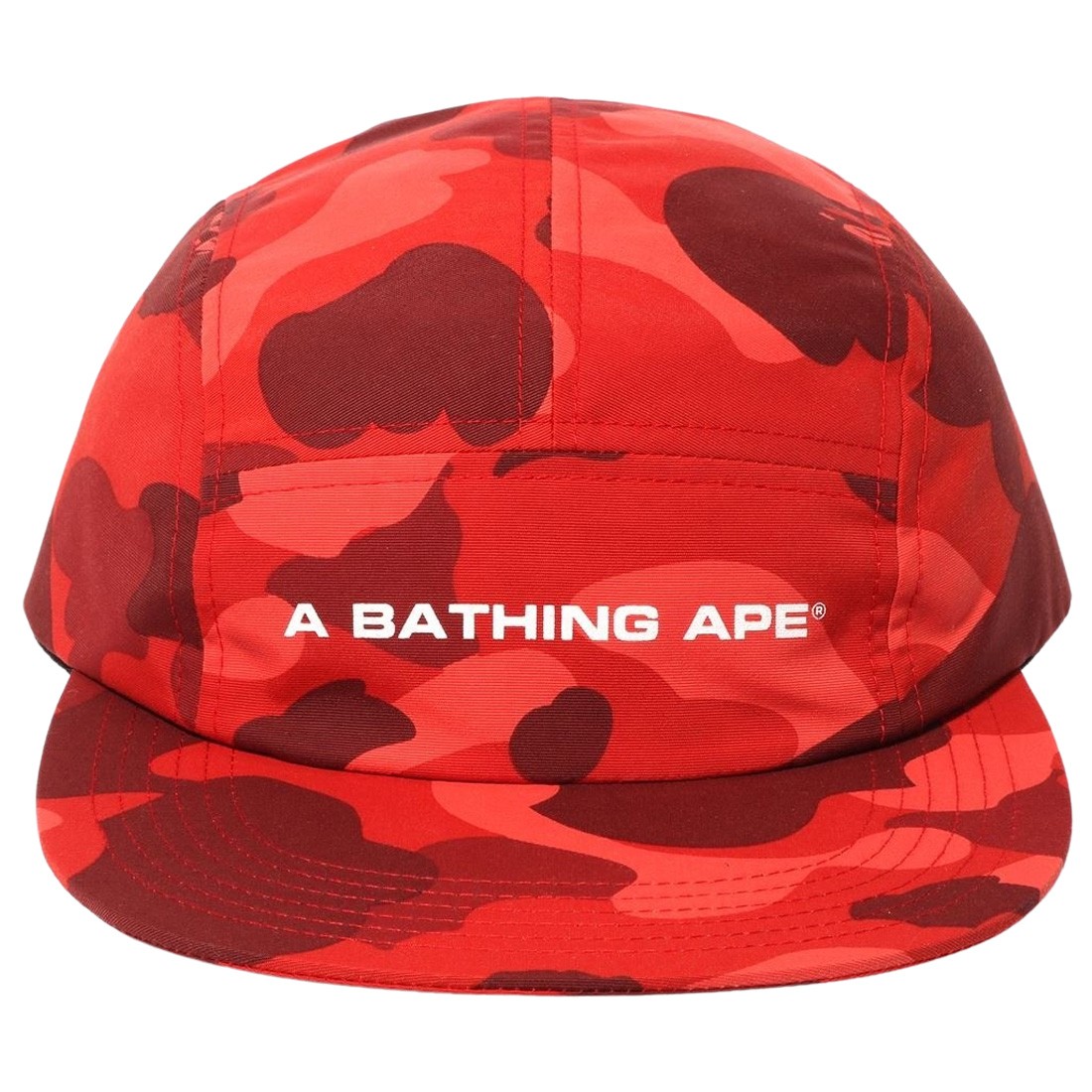 有名な高級ブランド Camo Color Ape Bathing A Jet red Cap 帽子