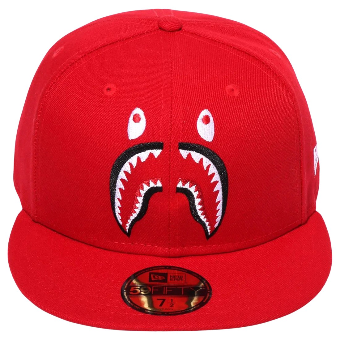 A Bathing Ape Shark New Era 95Fifty Cap (red)