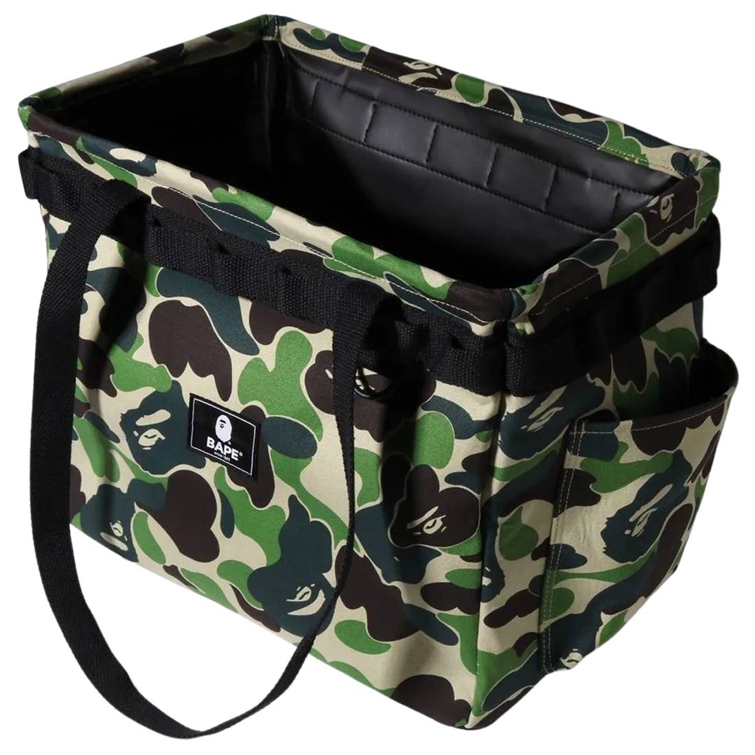A Bathing Ape ABC Camo Bape Container Bag (green)