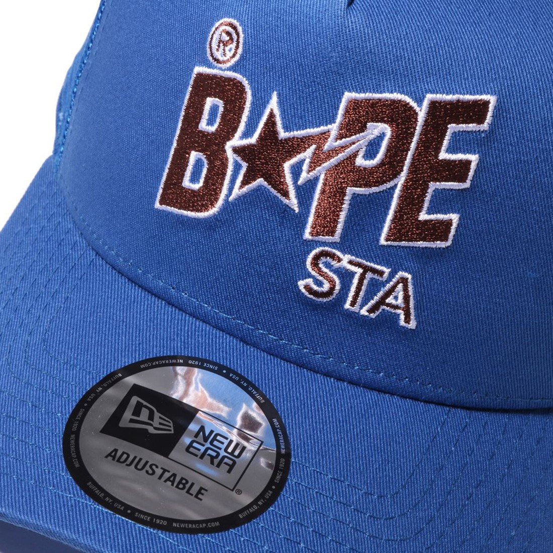 A Bathing Ape New Era 9Forty Bape Sta Cap (blue)