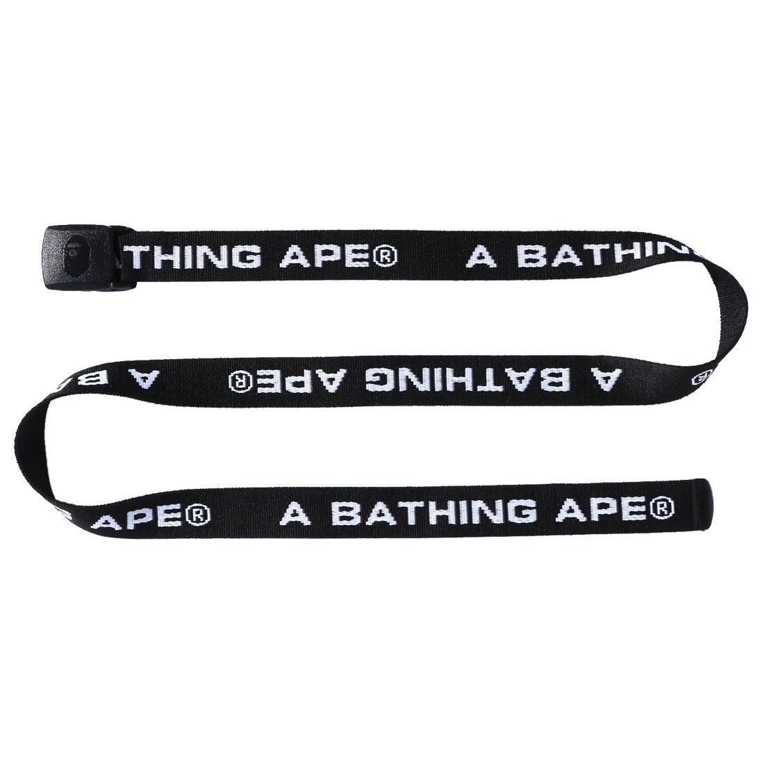 A Bathing Ape Bape GI Belt black