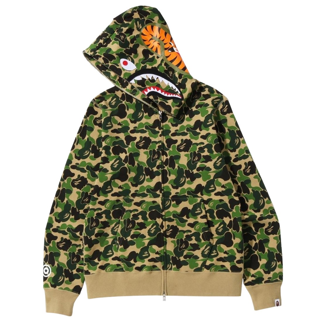Bape hoodie green shop
