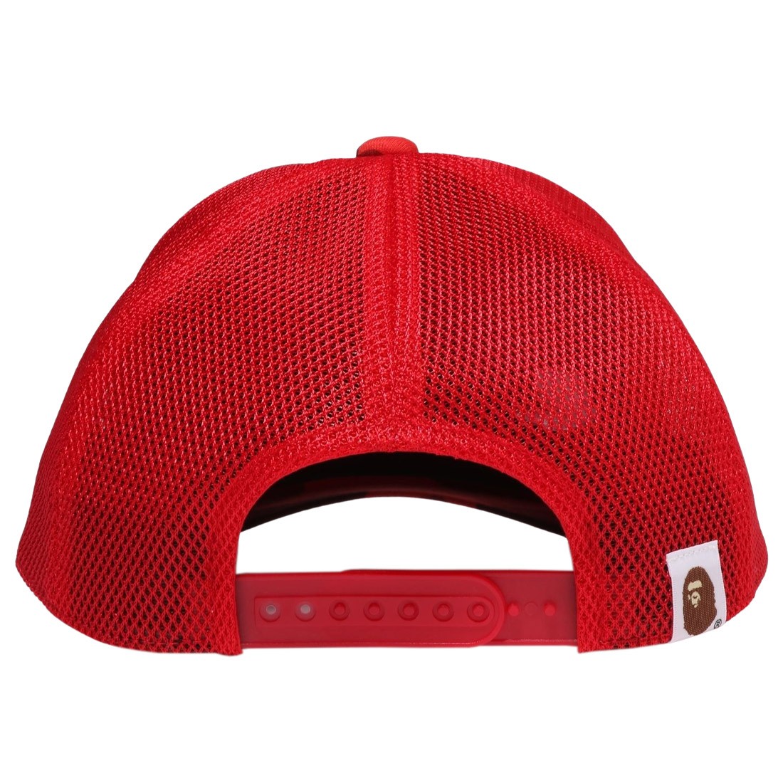 A Bathing Ape Color Camo College Mesh Cap red A Bathing Ape Color Camo College Mesh Cap red