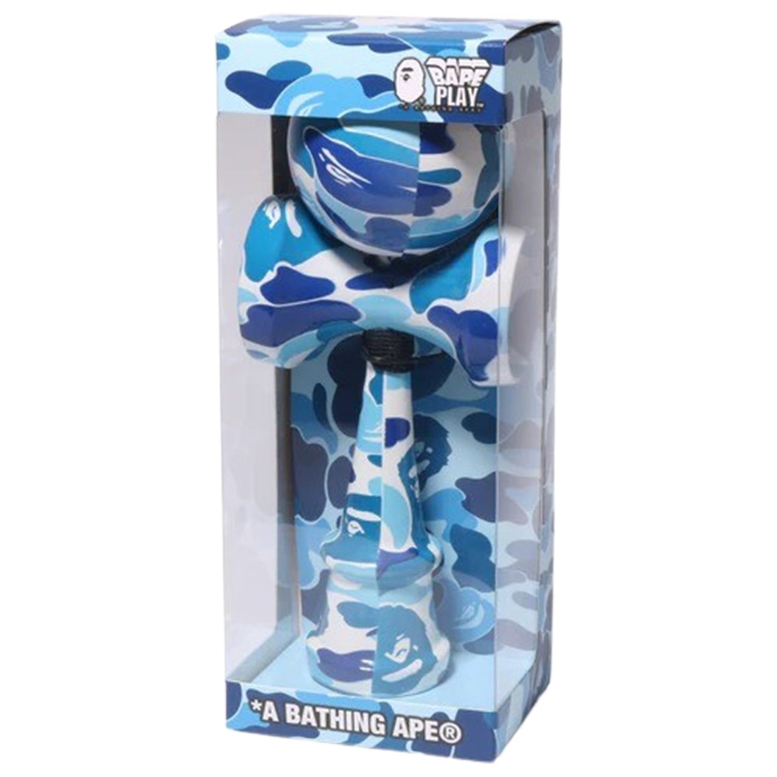 A Bathing Ape ABC Camo Kendama blue