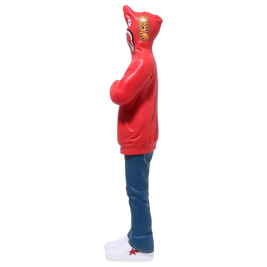 A Bathing Ape Shark Figure red