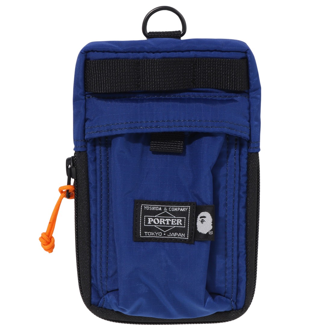 A Bathing Ape Porter Mini Bag blue